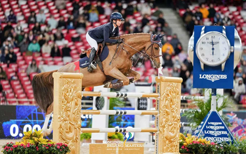 【Elegance Beyond Posture, Bound for the Bird's Nest】Jane Richard Joins the 13th Longines Beijing Masters